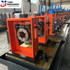 Çin fabrika ERW karbon çelik kaynak borusu tüp yapma makinesi