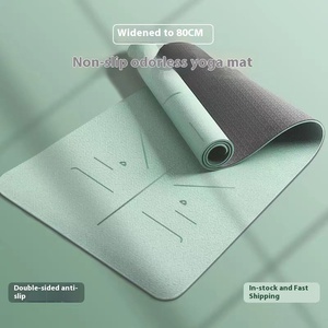 Thảm tập Yoga in logo tùy chỉnh, chống trơn trượt, thân thiện với môi trường, chất liệu TPE, thiết kế dày dặn, cá nhân hóa với hình in của bạn - Product Image 2