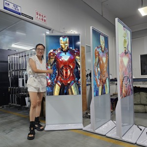 4K 43/50/55 "65 inch màn hình cảm ứng tầng thường vụ LCD quảng cáo hiển thị kiosk Wifi USB 4 gam Sim thẻ kỹ thuật số sigange và hiển thị - Product Image 2