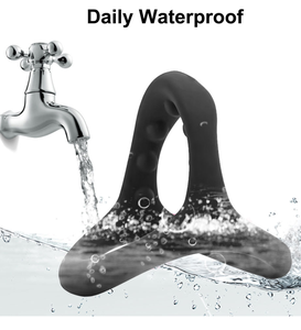 वयस्क उत्पाद पुरुष हस्तमैथुन समय देरी त्रिकोण डबल परत विरोधी स्खलन लॉक शुक्राणु की अंगूठी नरम सिलिकॉन लिंग प्रशिक्षक - Product Image 6