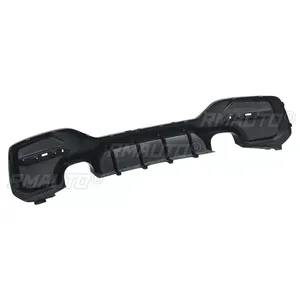 For Bmw F20 F21 Rear Bumper <b>Diffuser</b> 1 Series M135i M140i 2015-2018 Back Splitters Spoiler Gloss Black <b>Car</b> Exteropr Parts - Product Image 2