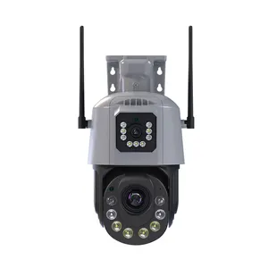 डायरेक्टर फ़ैक्टरी कीमत 4MP 6MP 8MP सुरक्षा वायरलेस रिमोट व्यूइंग नवीनतम स्टाइल 18X ऑप्टिकल डुअल वाईफ़ाई PTZ कैमरा