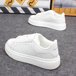 Zapatillas Deportivas Casuales para Hombre, Transpirables, con Suela Gruesa, a la Moda, Ligeras, Cómodas, que Aumentan la Estatura, Parte Superior de PU, Suela de PVC, para Verano - Product Image 5