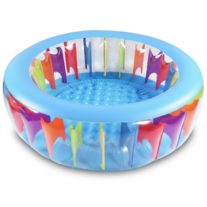 Piscina Inflable Redonda para Niños MAKE WAVES, de PVC Ecológico de 0.30mm de Grosor, Portátil, Impermeable, Fácil de Instalar, con Kit de Reparación - Product Image 1
