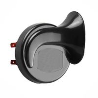 Klaxon d'air pour voiture escargot électrique 12V klaxon d'air bateau marin Kit d'alarme sonore moto klaxon de voiture bicolore Signal fort