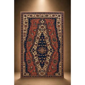 Tapis en laine noué à la main avec envers en latex, design camouflage classique moderne, antibactérien, écologique, adapté aux animaux domestiques - Product Image 2