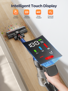 <span class=keywords><strong>Buture</strong></span> JR700 bleu 500W 1.5L capacité tapis de poche bâton sans fil aspirateur sans fil 38Kpa sans fil maison pour tapis - Product Image 5