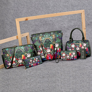 Conjunto de Bolsos para Mujer, 6 Piezas, Bolso de Moda, Bolso de Mano, Cartera - Product Image 5