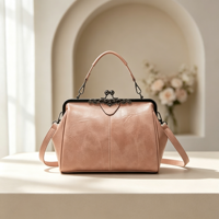 Sac à main bandoulière et pochette de soirée en PU imperméable, grand format, style européen-américain, nouveau modèle, vintage britannique