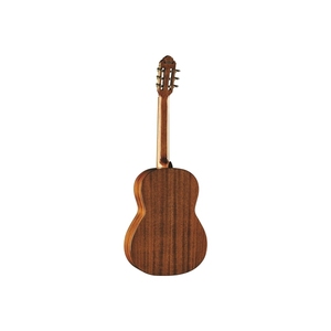 EKO GUITARS- Vibra 200 Guitarras clásicas naturales Tapa de cedro macizo Parte trasera y laterales de caoba Parinari Campestris Guitarra de diapasón - Product Image 2