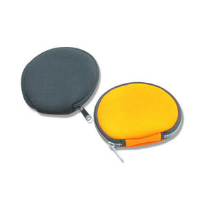 Estuche de neopreno para CD, billetera con cremallera y ASA, estuche de neopreno para CD con logotipo personalizado - Product Image 5