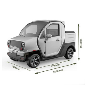 Camioneta eléctrica BRT MINI L7e EEC 72V Mini de 2 plazas, vehículo de nueva energía con APU eléctrico para transporte de carga, en venta. - Product Image 1