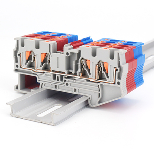 PT4-QUATTRO 2 trong 2 ra Din <span class=keywords><strong>Rail</strong></span> mùa xuân khối thiết bị đầu cuối thức ăn thông qua - Product Image 4