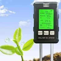 Smart Handheld Multi-Parameter Soil pH Detector Soil Tester pH Temp sunlight Fertility Moisture Meter pH Mtre Du Sol 6 En 1