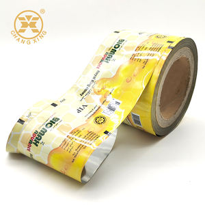 定制印刷透明<span class=keywords><strong>Bopp</strong></span>热覆膜塑料包装膜流袋vffff卷膜用于蜂蜜勺子 - Product Image 3