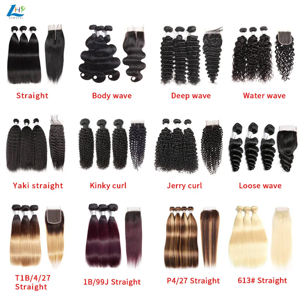 Extensions de cheveux Remy brésiliens 100 naturels, cheveux humains vierges, lisses, de haute qualité, prix d'usine, vente en gros
