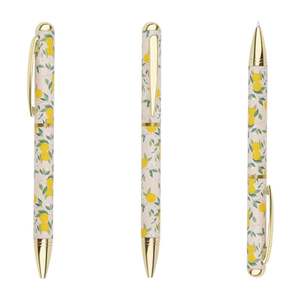 Bolígrafo de punta redonda de alta calidad con cuerpo de colores, tinta suave, bolígrafo profesional para oficina, logotipo personalizado - Product Image 1