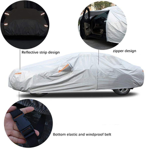 Cubierta telescópica de PEVA de alta calidad para coche, cubierta ecológica para coche deportivo, cubierta para tormenta de granizo, paraguas - Product Image 3