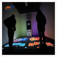 Console de projecteur holographique amovible de cartographie 3D holographique AR jeu interactif de projection de sol