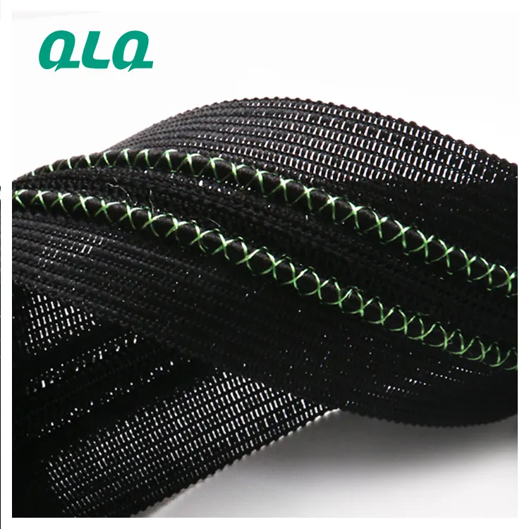 New arrived black and green color nylon zipper for making trousers special color zipper for garment