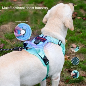 Arnés para Perro Sin Tirones con AirTag, Chaleco Acolchado Suave para Paseos Diarios y Paseos Nocturnos Seguros - Product Image 4