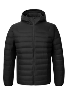 Veste polaire pour homme grande taille, fermeture éclair intégrale, tissu polyester doux, manteau fin pour activités de plein air, poches zippées - Product Image 1