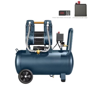 Mini compresor de pistón sin aceite eléctrico portátil 1.6Hp 24L 220V compresores de aire compresor para pintura en aerosol - Product Image 2