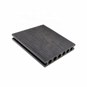 Nueva cubierta en relieve 3D WPC del fabricante chino 24*140MM Pisos de madera de acacia para exteriores Material compuesto de nueva tecnología - Product Image 5