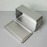Boîte en fer blanc rectangulaire personnalisée, brillante, avec couvercle couronne, pour pâtisseries, gâteaux, emballage, rangement, cadeaux de mariage, bonbons, OEM ODM