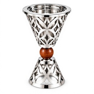 Quemador de incienso artesanal de metal y madera, accesorio artístico para fragancias, ideal para varillas de incienso, conos, meditación y relajación. - Product Image 1