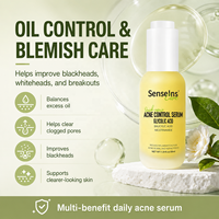 Sérum Réparateur Anti-Acné OEM avec Acide Glycolique, Acide Salicylique, Nicotinamide – Améliore les Points Noirs, Réduit l'Acné – Sérum Contrôle de l'Acné Marque Privée