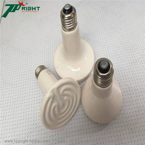 Bombilla Calefactora Industrial Eléctrica de Cerámica <span class=keywords><strong>Infrarroja</strong></span> Lejana (IR) de 110V y 200W para Mascotas - Product Image 4