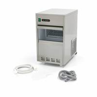 Moteur de compresseur en acier inoxydable de haute qualité pour machine à glaçons, à économie d'énergie, avec moteur à engrenages PLC, 24 kg