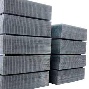 इलेक्ट्रो गैल्वेनाइज्ड लोहे के तार जाल बाड़ काले pvc लेडेड पैनल के साथ झुकने और काटने की सेवाओं वर्ग छेद आकार नेट - Product Image 2