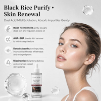 Crème Visage Réparatrice Éclaircissante et Blanchissante à l'Extrait de Riz Noir, Formule Personnalisée, Vente Directe Usine