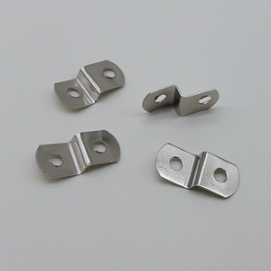 Silver Single Hole Z Shape Corner Bracket Cold Rolled Steel Durable Drawer <b>Frame</b> <b>Mounting</b> Fixing Plate - Product Image 2