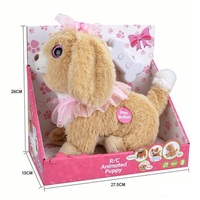 Chien en peluche RC interactif, best-seller, enregistre et répète, marche, contrôle vocal, musical, cadeau pour enfants