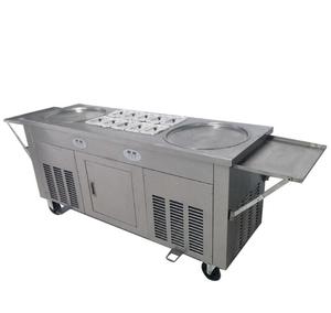 Máquina Comercial para <span class=keywords><strong>Helados</strong></span> en Rollo, Máquina Tailandesa para <span class=keywords><strong>Helados</strong></span> Fritos, Máquina para <span class=keywords><strong>Helados</strong></span> Fritos en Sartén Plana - Product Image 1