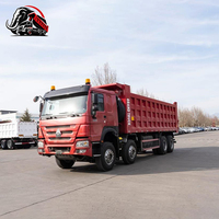 Camion benne basculante Howo 430 ch, camion de chantier Sinotruk, camion benne lourd