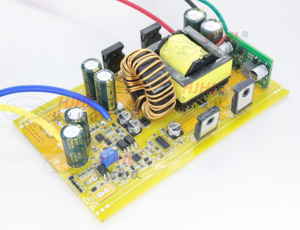 คอนเวอร์เตอร์แบบสเต็ปดาวน์คุณภาพสูง 24V300W แบบแยกส่วนเดียว สำหรับยานยนต์ บ้าน และอุตสาหกรรม มอเตอร์ประสิทธิภาพ 90% รุ่น HJ24V300-G-A Hig - Product Image 5