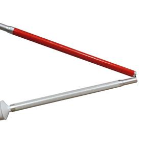 Складной легкий корпус из анодированного алюминия с 5 секциями белая тростниковая слепых трость для Штора для продажи - Product Image 3