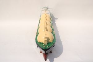 Modèle de navire de transport de gaz avancé - CARGO-GAZ - Modèles de navires en bois faits à la main, écologiques et modernes, provenant du Vietnam - Product Image 5