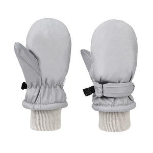 Gants de <span class=keywords><strong>ski</strong></span> imperméables et coupe-vent en polyester pour enfants (filles et garçons) – Tailles S-M-L – Rose et <span class=keywords><strong>bleu</strong></span> <span class=keywords><strong>marine</strong></span> unis – Idéaux pour l'hiver et les activités de plein air - Product Image 1