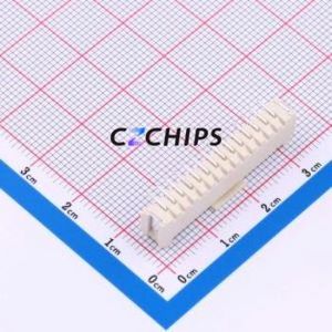 ZX-HY2.0-14PLT Wire-to-Board Pin Header SMD,P=2mm Connector 1x14P 2mm Vertical Mount HY - Product Image 2