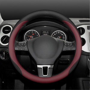 Protector de cuero personalizado para <span class=keywords><strong>volante</strong></span> de coche para <span class=keywords><strong>Volkswagen</strong></span> Golf 7 GTI Golf R MK7 VW <span class=keywords><strong>Polo</strong></span> GTI Interiorcar accesorios de coche - Product Image 5