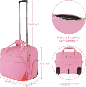 <span class=keywords><strong>OEM</strong></span>耐水性ビジネストラベルケース大容量女性女性ローリングラップトップバッグ搭乗ブライフケースバッグ - Product Image 6