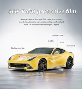 XPPF TPU PPF7.5ミル厚カーペイント保護フィルムアンチスクラッチホットヒーリングラッピングフィルム自動車保護フィルム