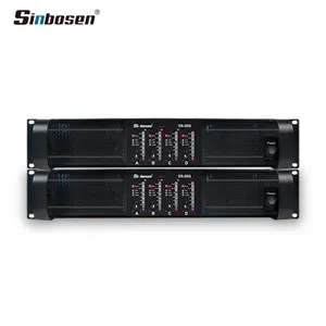 Double Eleven DS-20Q 4000W 4 Channel Kelas TD Profesional Daya Tinggi Dj Audio Line Amplifier Bass Sub Power amplifier