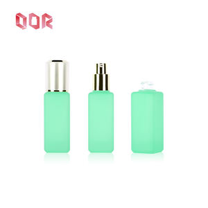 Flacons cosmétiques mats givrés de 30g, 50g, 40ml, 100ml, 150ml, flacon pompe pour sérum et lotion, flacon en verre pour crème, pots en verre vert pour crème pour le visage - Product Image 5