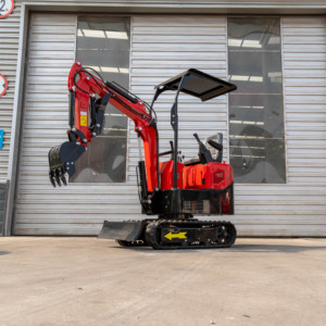 Mini-excavatrice sur chenilles HT10E de 1 tonne, hydraulique, avec poignées de commande <span class=keywords><strong>pilot</strong></span>ées, à vendre - Product Image 3
